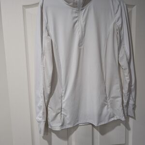 Fabletics White Lightweight Shirt Jacket